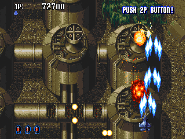 Sonic Wings 2 screenshot 2 for Neo Geo CD